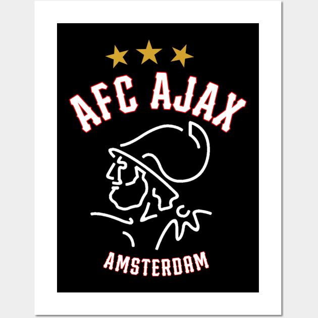 AFC Ajax Wall Art by HUNTINGisLIFE